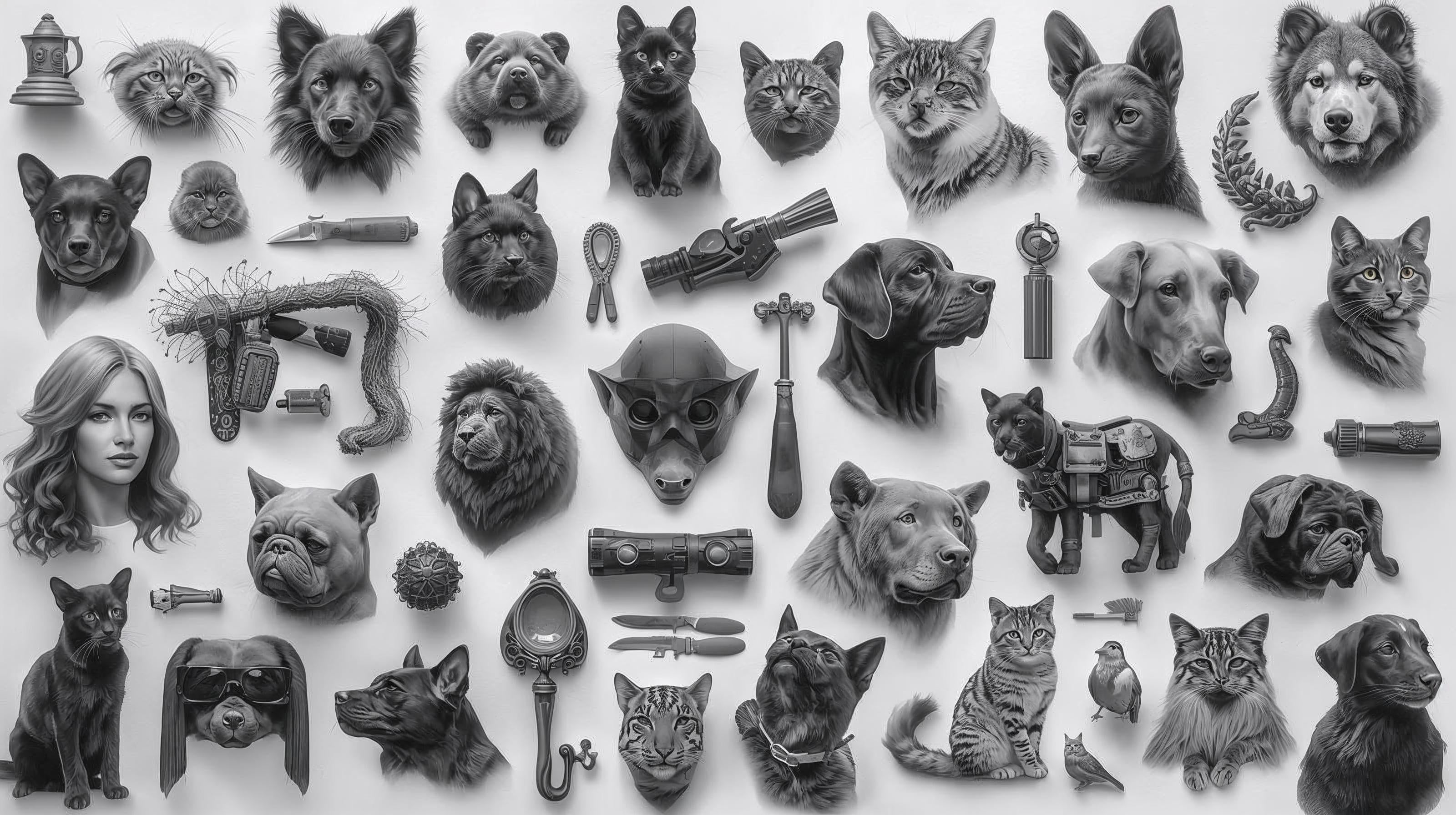Animal Collage - Realism