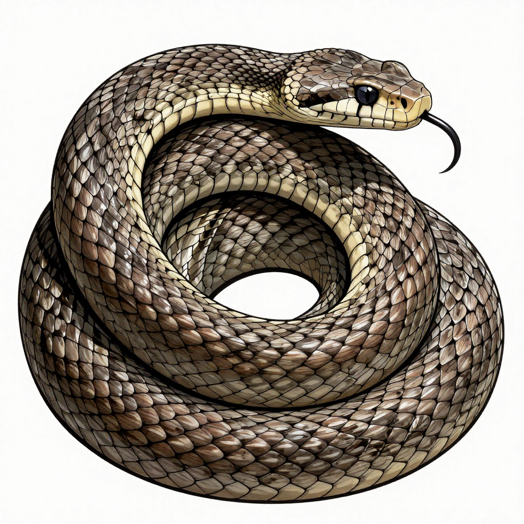 Coiled Serpent - Realism