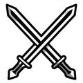 Crossed Swords - Minimalism