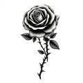 Dark Rose - Neo-Traditional