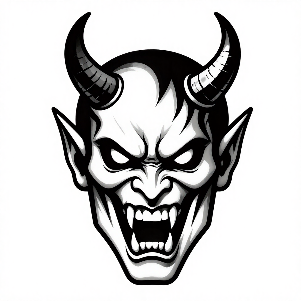 Demonic Visage - Illustration