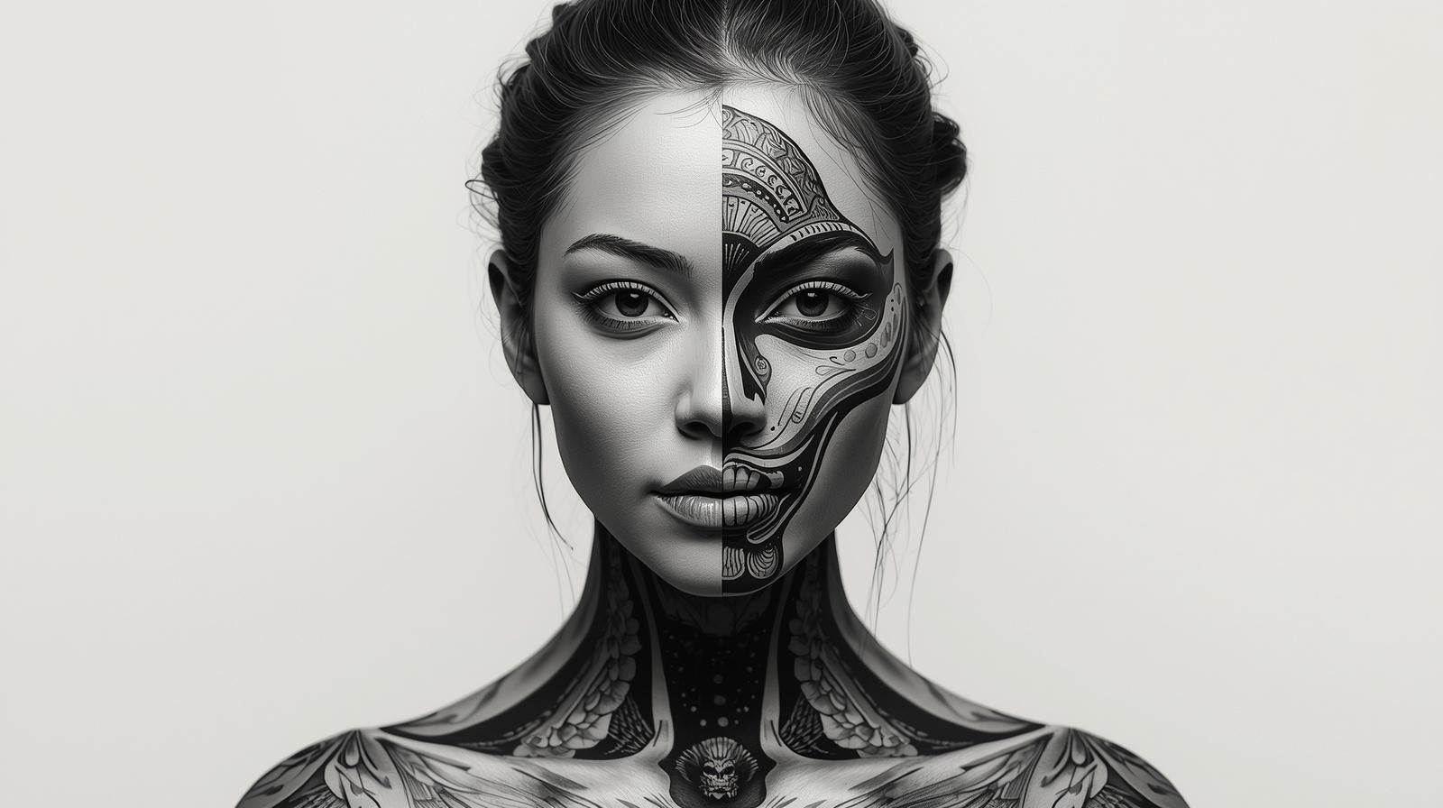 Dual Visage - Surrealism