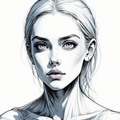 Ethereal Gaze - Sketch