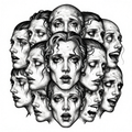 Faces Collage - Surrealism