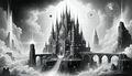 Futuristic Castle - Surrealism