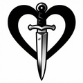 Heart Dagger - Minimalism