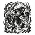 Infernal Beasts - Illustrative