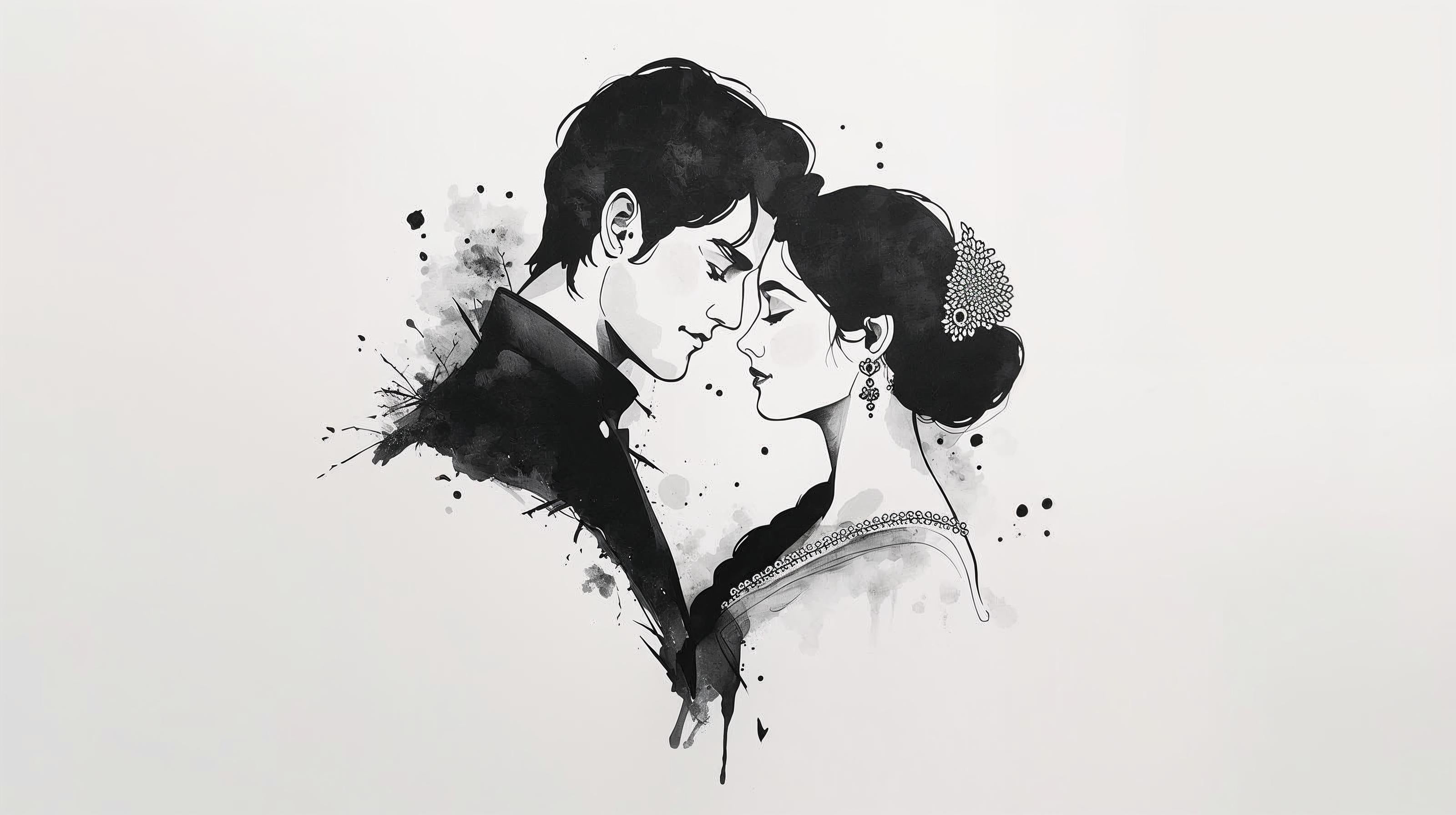Intimate Gaze - Ink