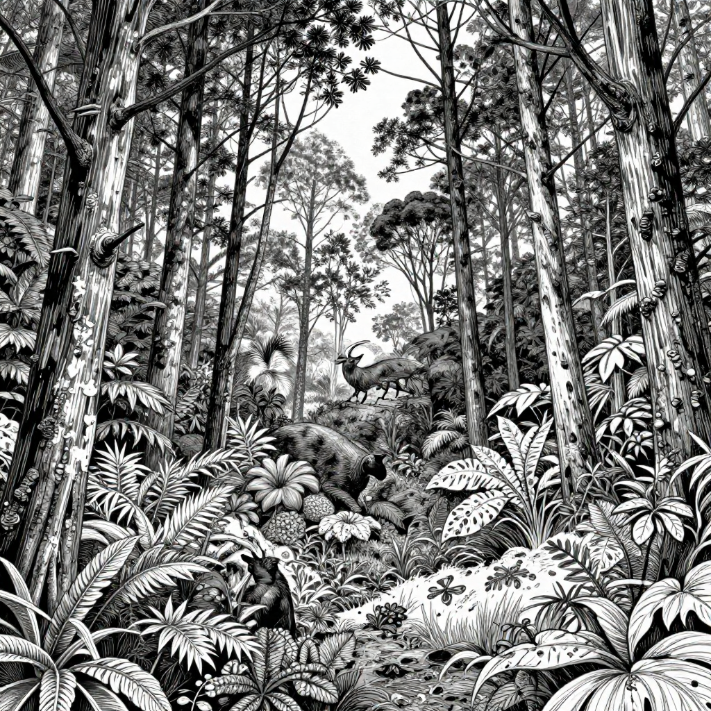 Jungle Harmony - Engraving