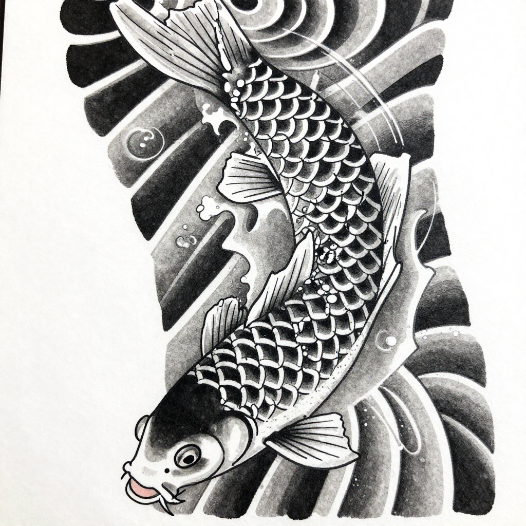 Koi Elegance - Traditional