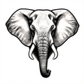 Majestic Elephant - Illustrative