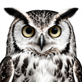 Majestic Owl - Hyperrealism