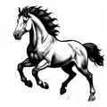Majestic Stallion - Ink