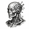 Mechanical Skull - Steampunk