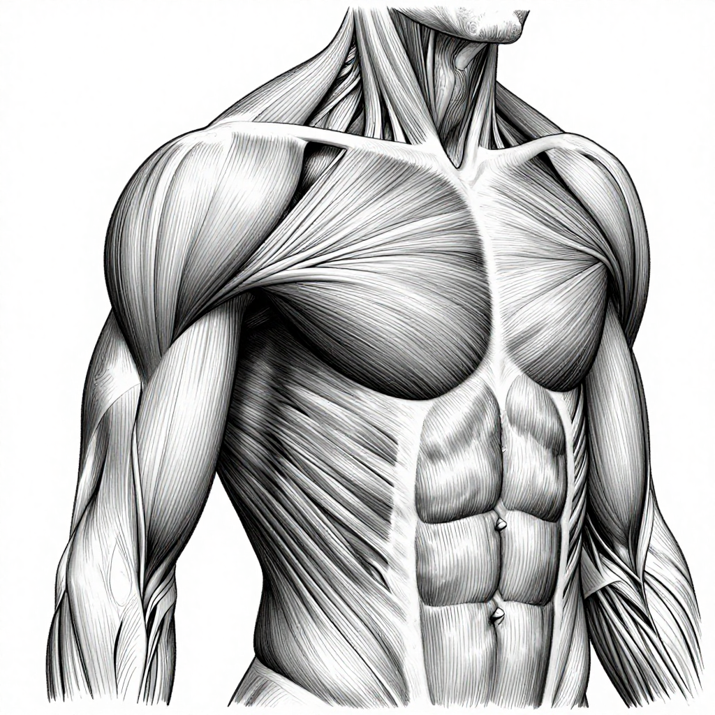 Muscular Anatomy - Sketch
