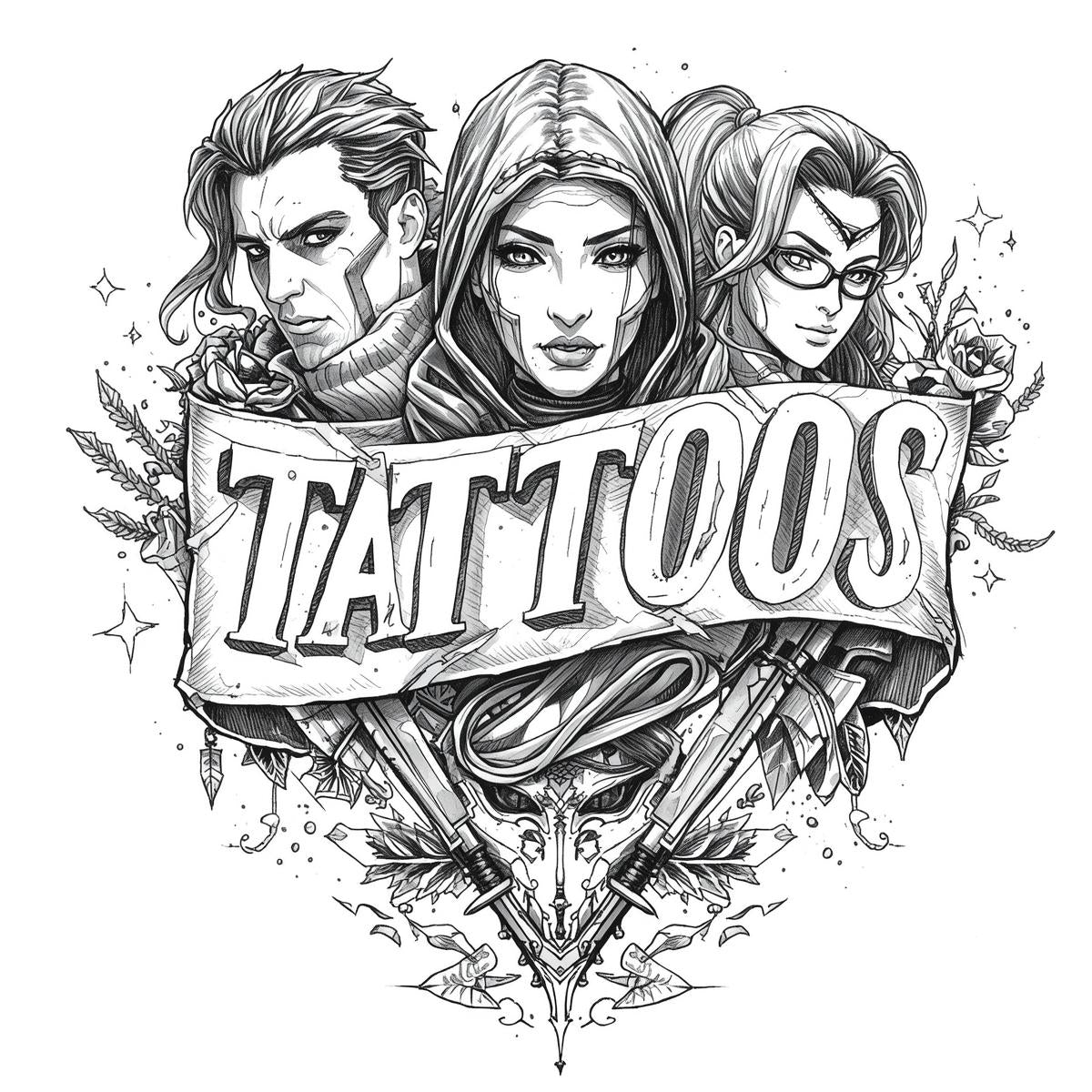 Mystic Trio - Sketch