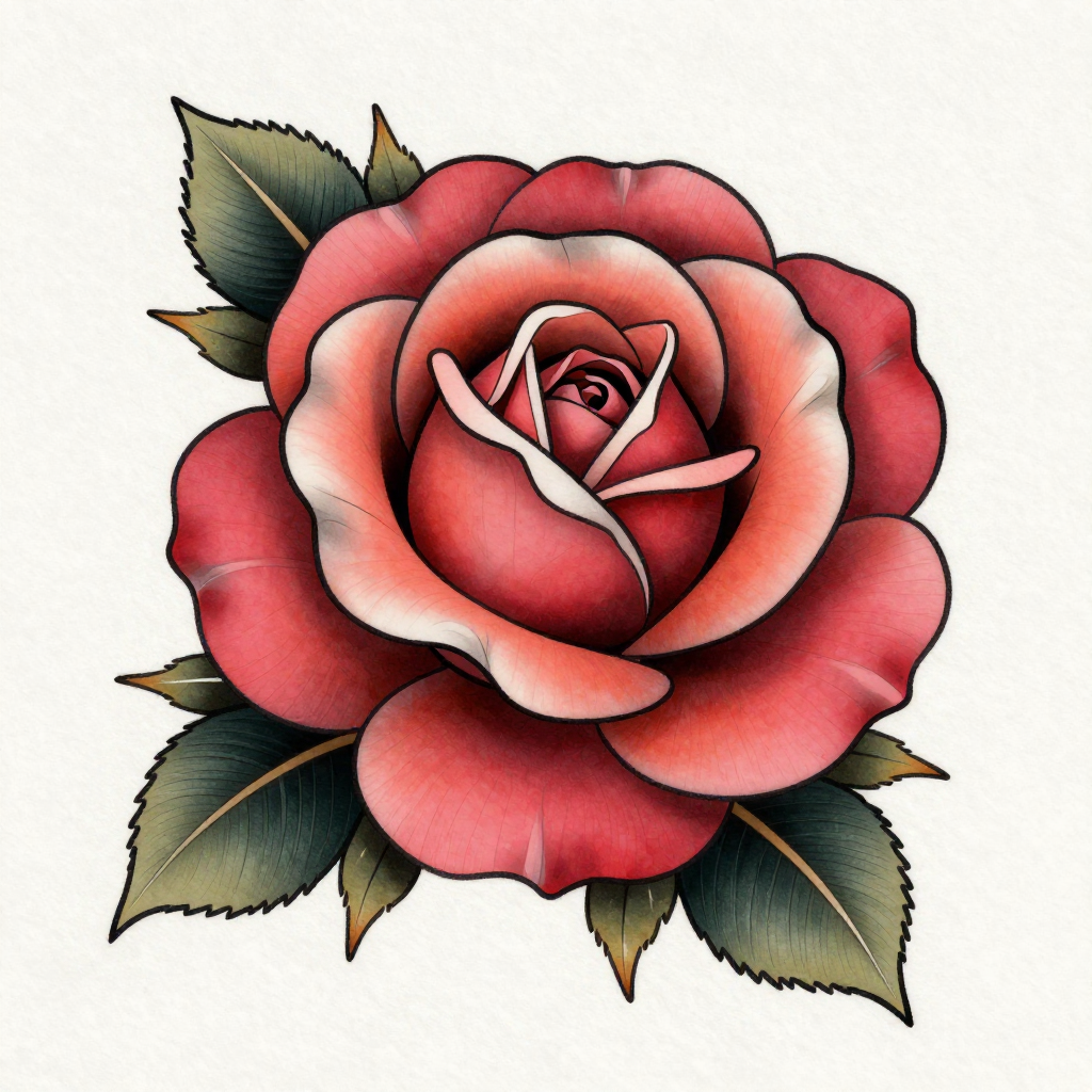 Rose Bloom - Traditional