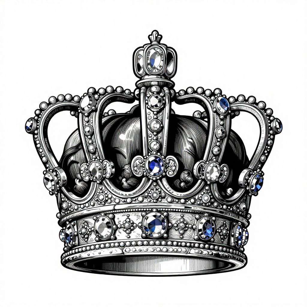 Royal Crown - Engraving