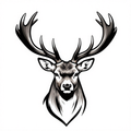 Stag Majesty - Illustration
