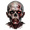 Zombie Skull - Horror